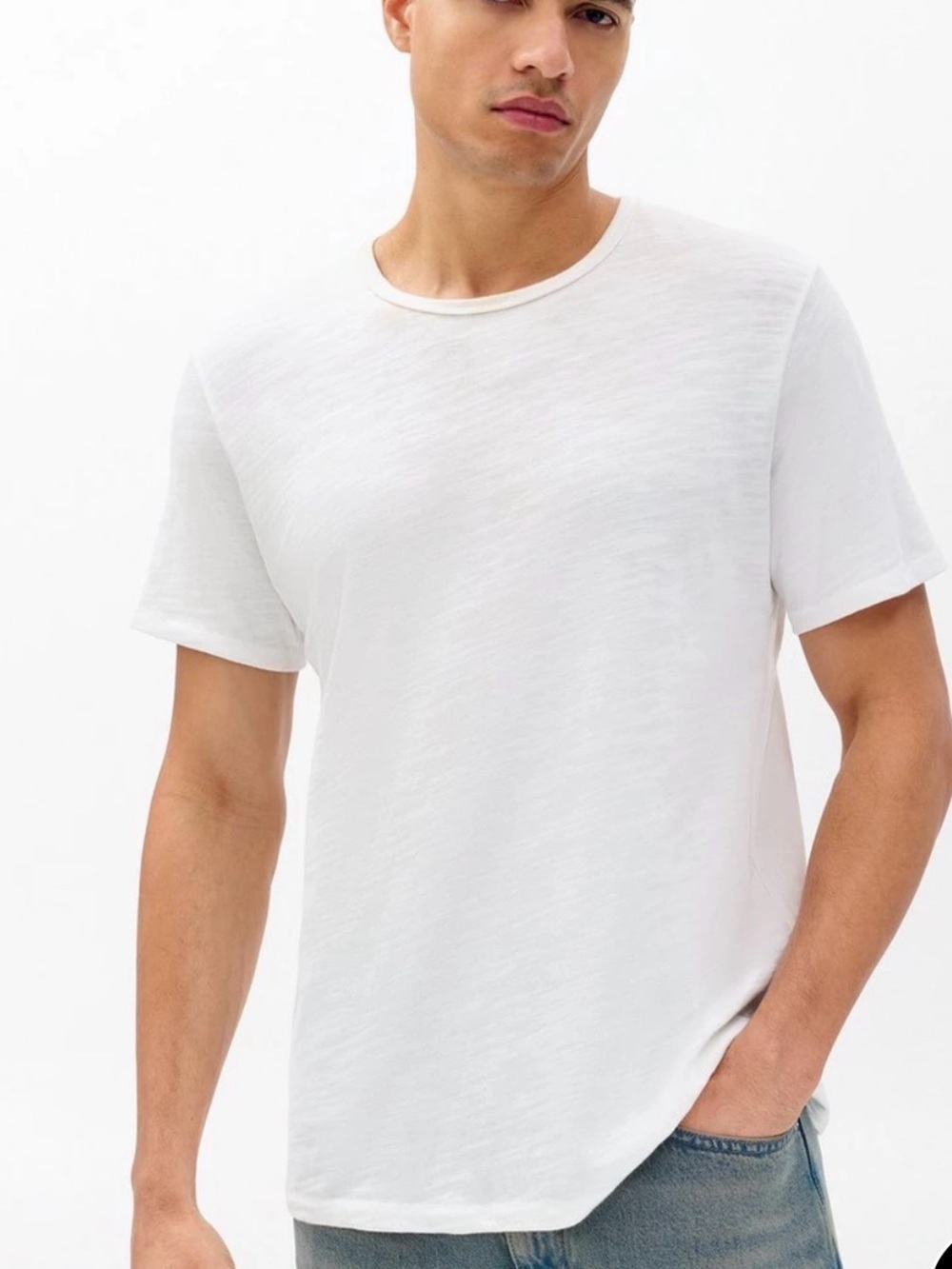 Rag & Bone Classic Slub Tee White L